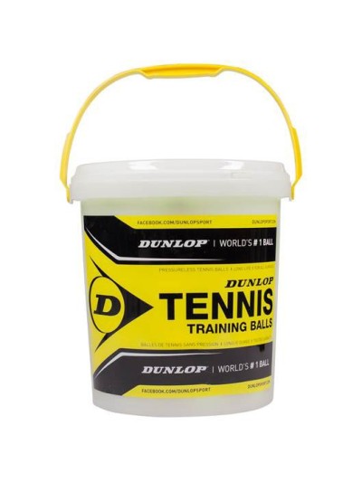 seau de 60 balles tennis dunlop