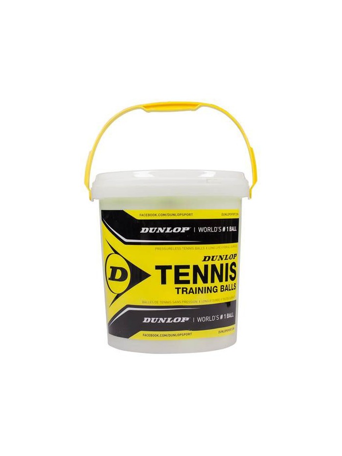 seau de 60 balles tennis dunlop