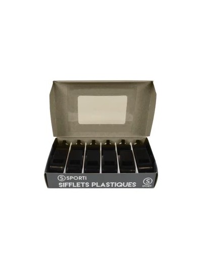 sifflet en plastique