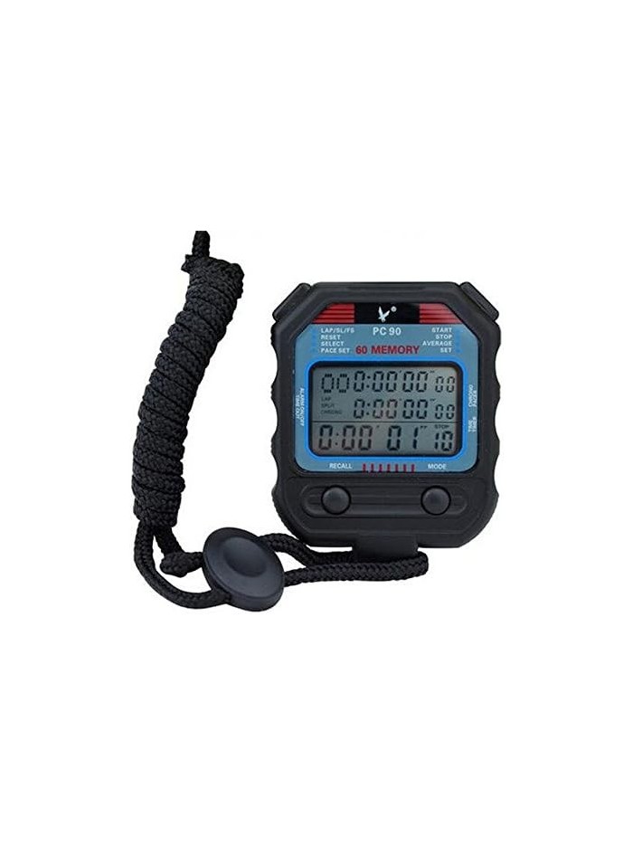 Chronomètre professionnel numérique 60 temps