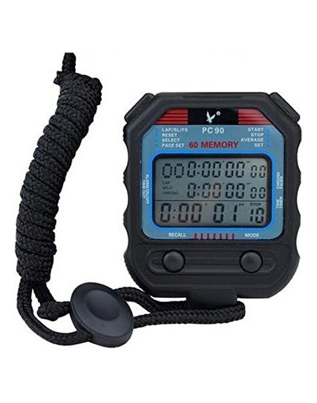 Chronomètre professionnel numérique 60 temps
